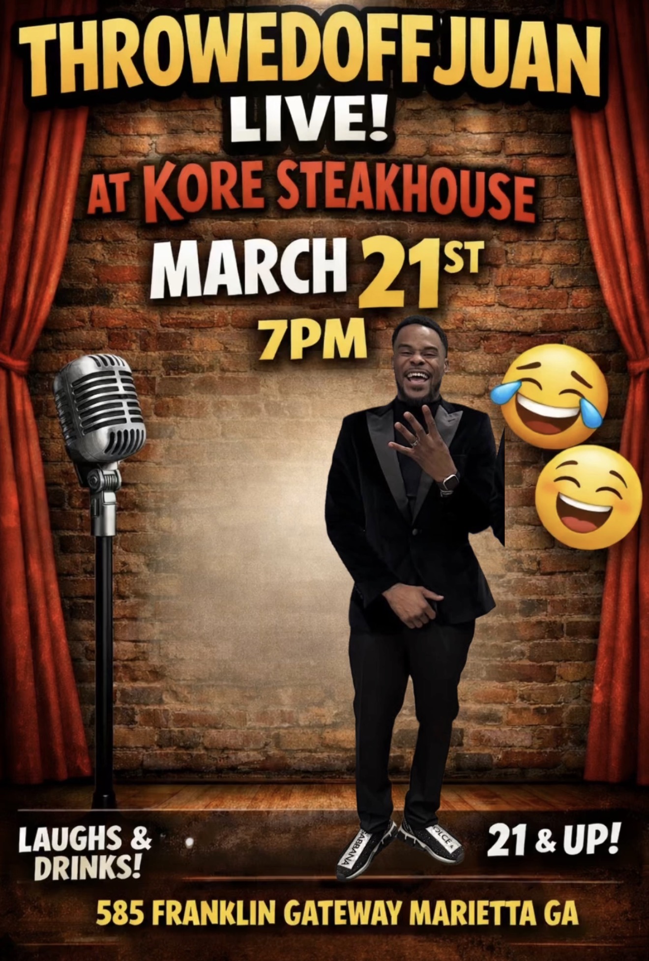 “Throwedoff Juan Live !!”