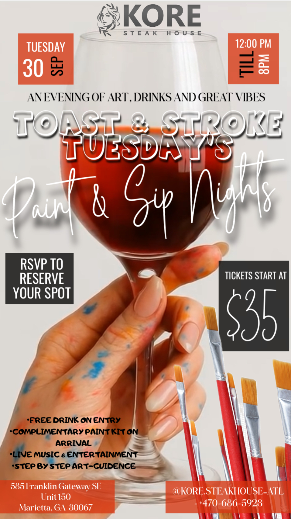 Toast & Stroke Tuesday’s