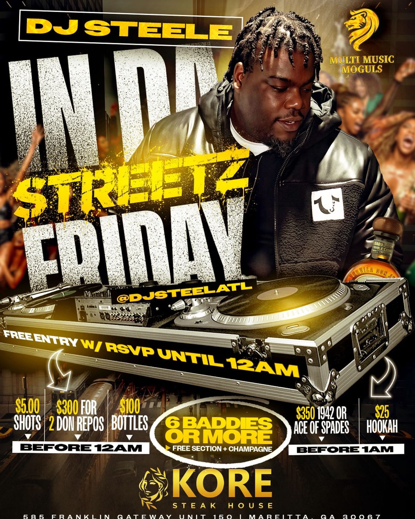 DJ Steel In Da Streets “Friday Night Lights”